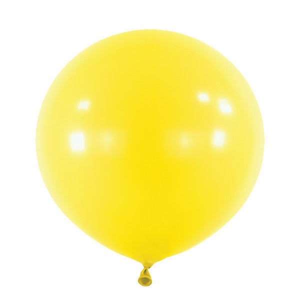 Ilmapallo keltainen 60 cm 4 kpl/pss