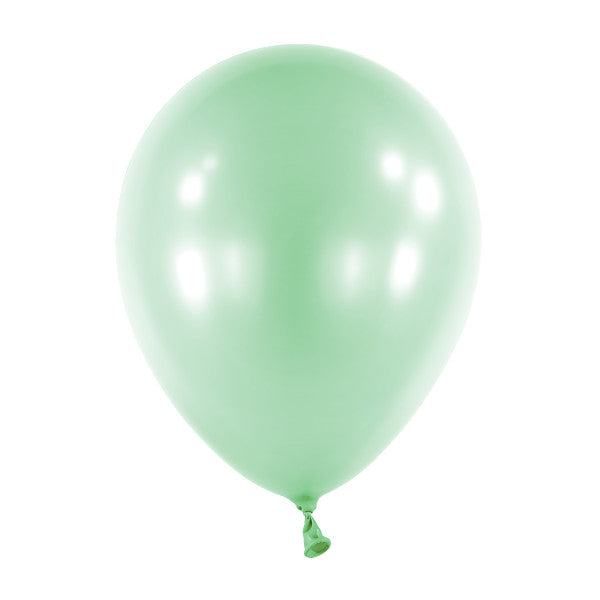 Ilmapallo metallinhohto turkoosinvihreä 28 cm 50 kpl/pss