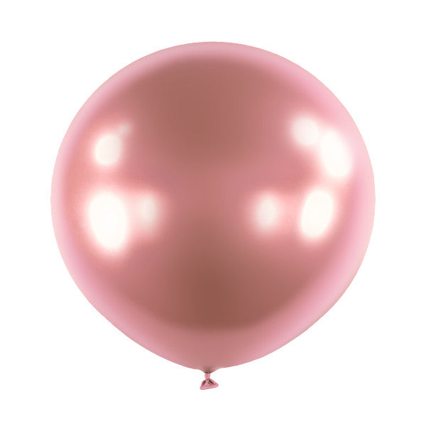 Ilmapallo kromipinkki 60 cm 4 kpl/pss