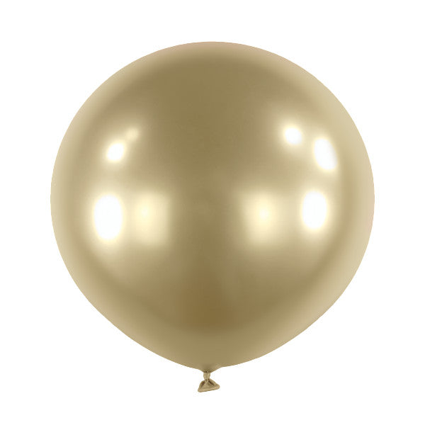 Ilmapallo kromivalkokulta 60 cm 4 kpl/pss