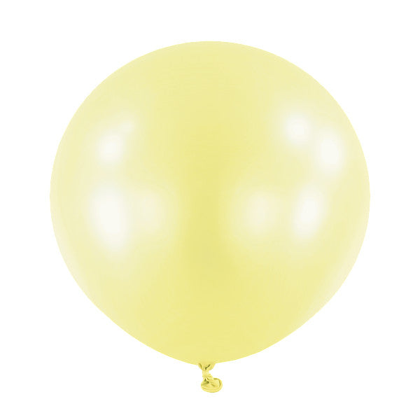 Ilmapallo sitruunankeltainen 60 cm 4 kpl/pss