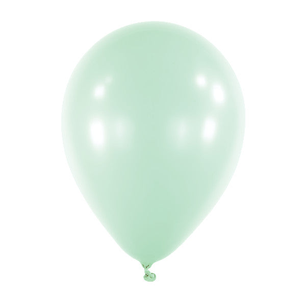 Ilmapallo vaalean turkoosinvihreä 28 cm 50 kpl/pss
