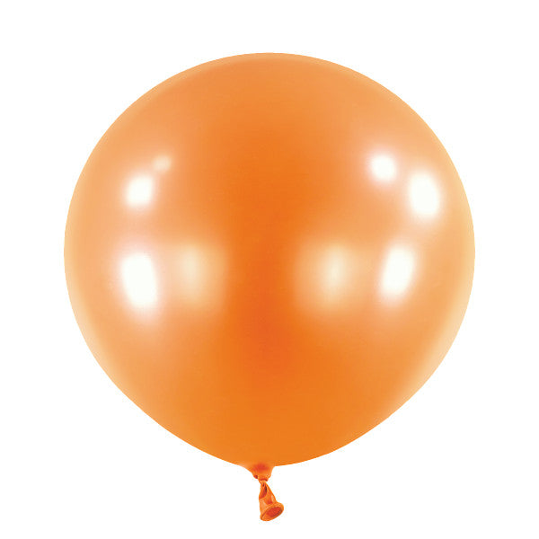 Ilmapallo metallinhohto oranssi 60 cm 4 kpl/pss