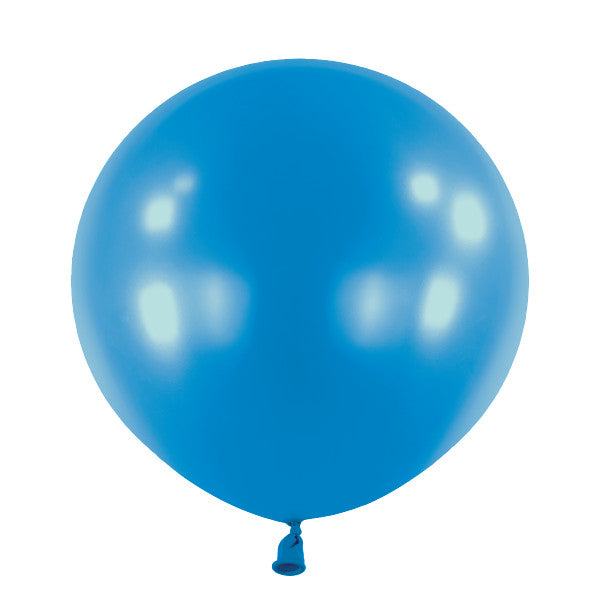 Ilmapallo metallinhohto sininen 60 cm 4 kpl/pss