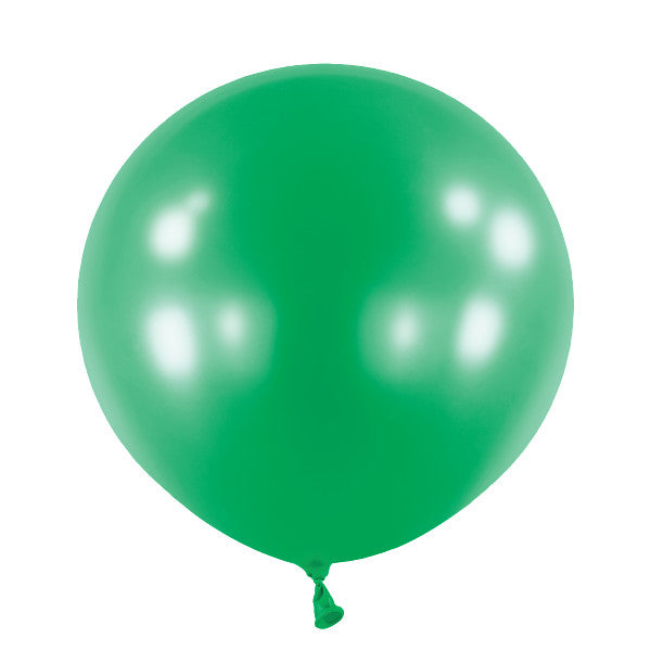 Ilmapallo metallinhohto vihreä 60 cm 4 kpl/pss