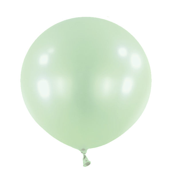 Ilmapallo metallinhohto mintunvihreä 60 cm 4 kpl/pss