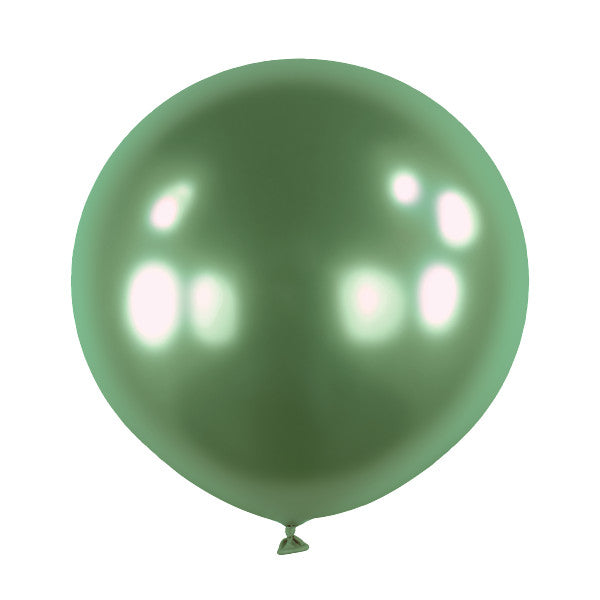 Ilmapallo kromitummanvihreä 60 cm 4 kpl/pss