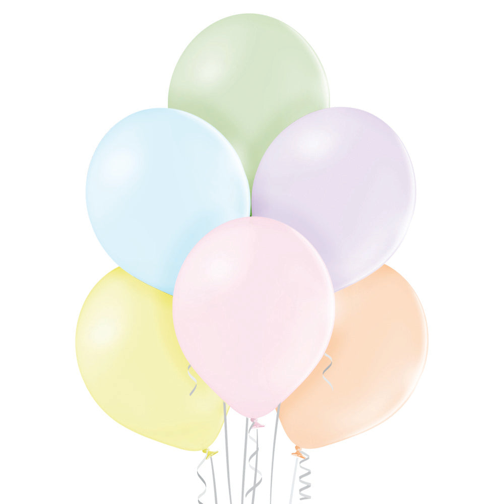Ilmapallo 30 cm pastellivärisekoitus 8 kpl/pss