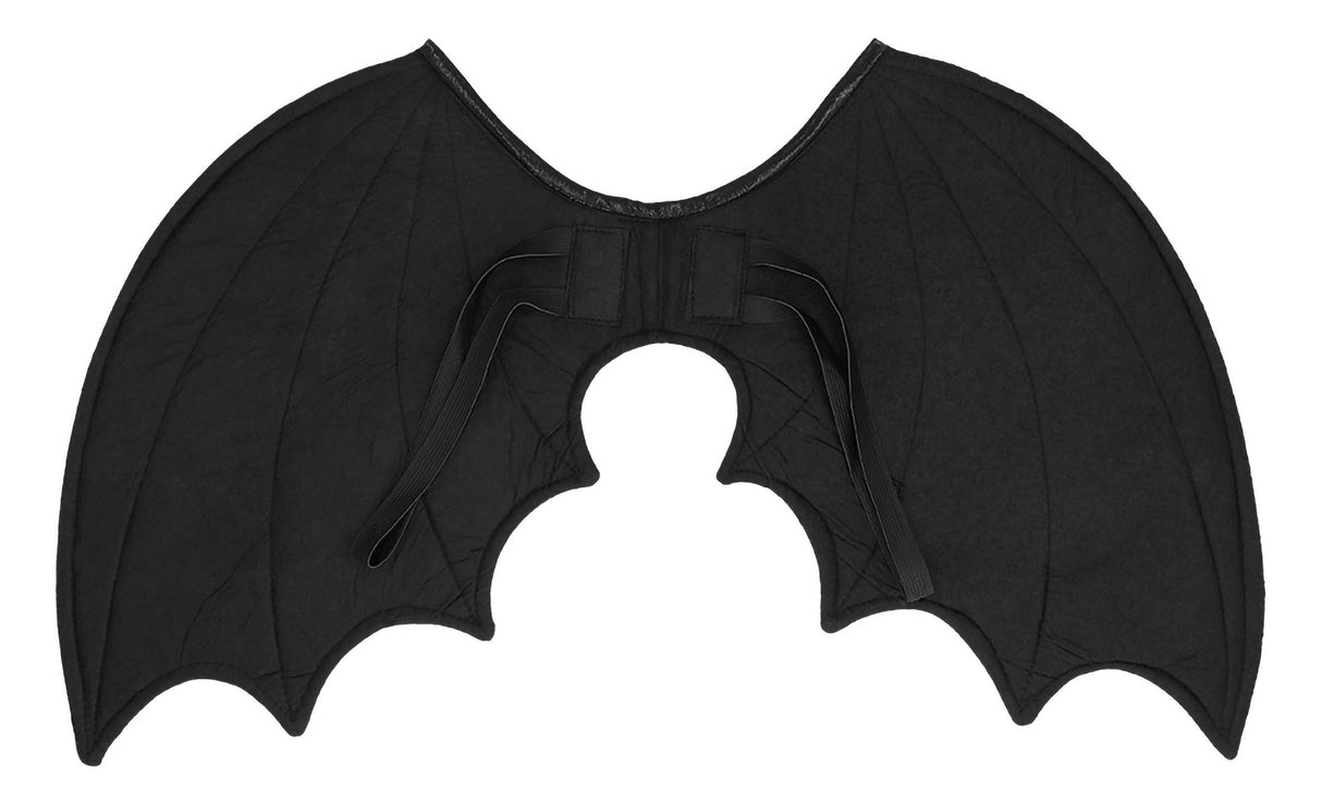 Lepakon siivet mustat