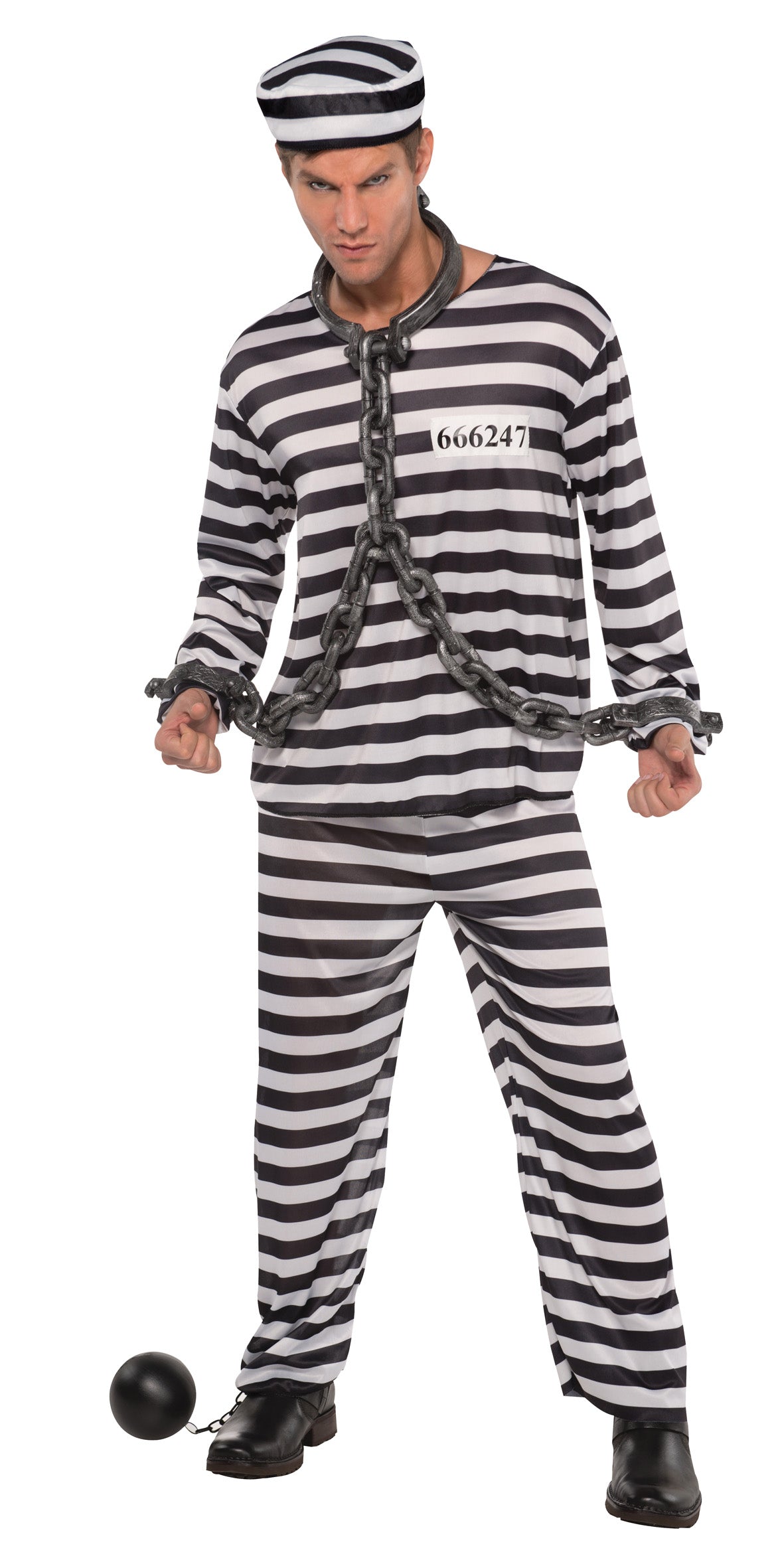 Vankiasu raidallinen M/L 50-52