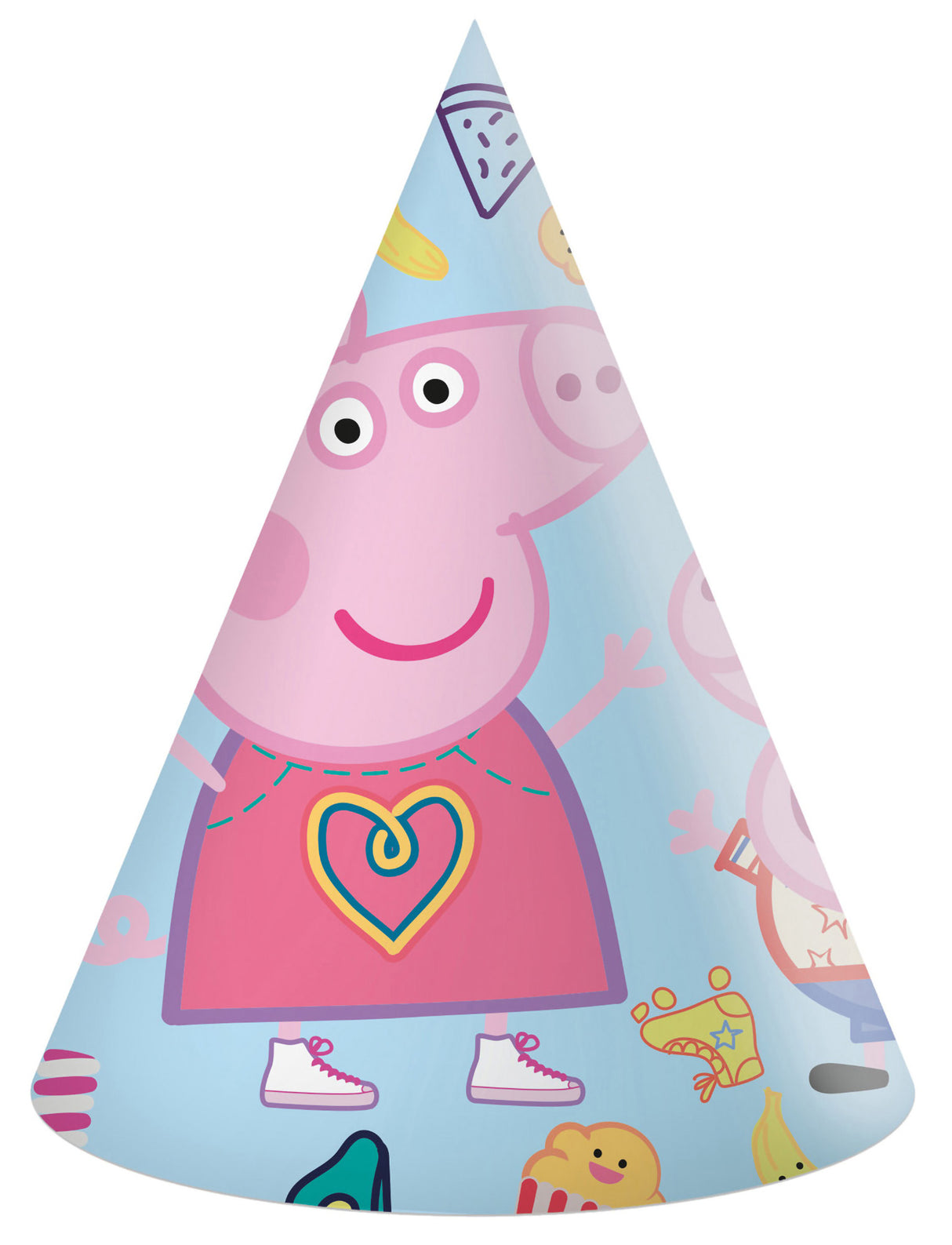 Pipsa Possu pahvihattu 6 kpl/pkt