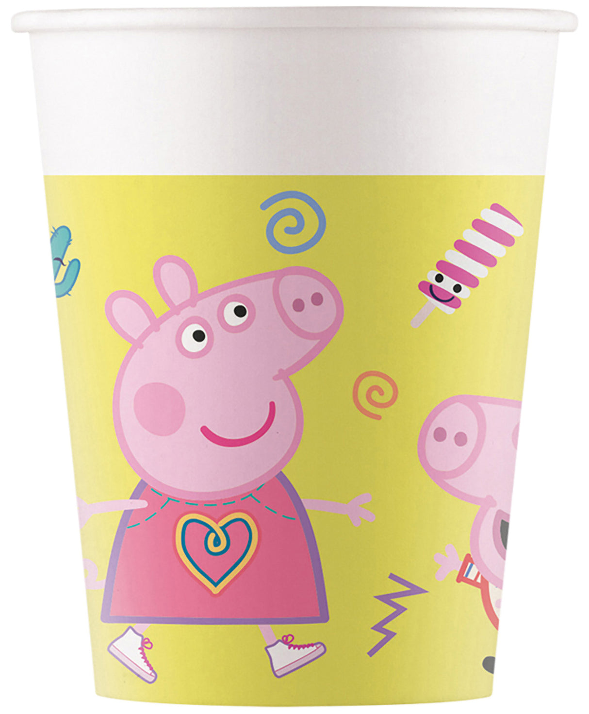 Pipsa Possu pahvimuki 200 ml 8 kpl/pkt