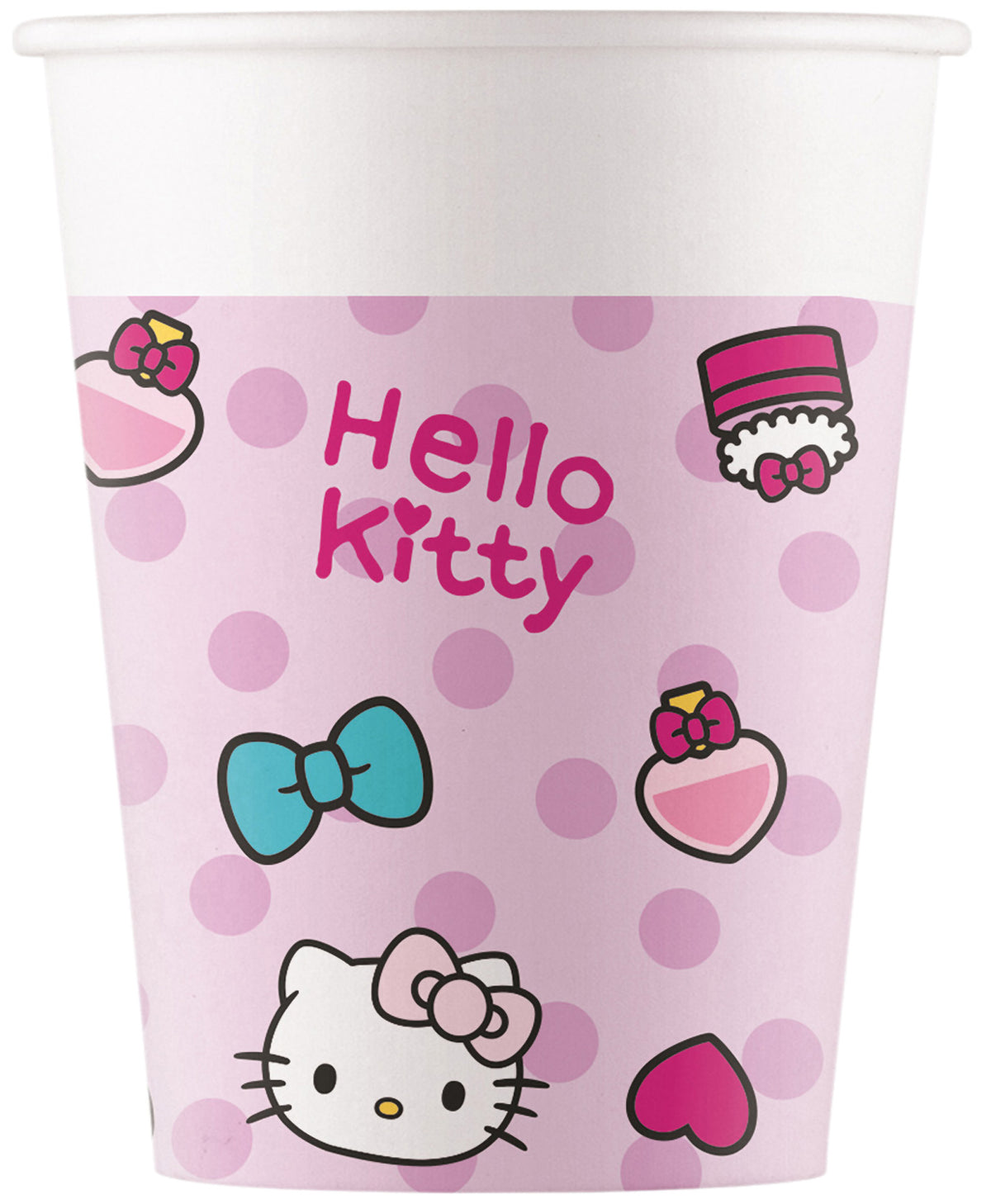 Hello Kitty pahvimuki 200 ml 8 kpl/pkt