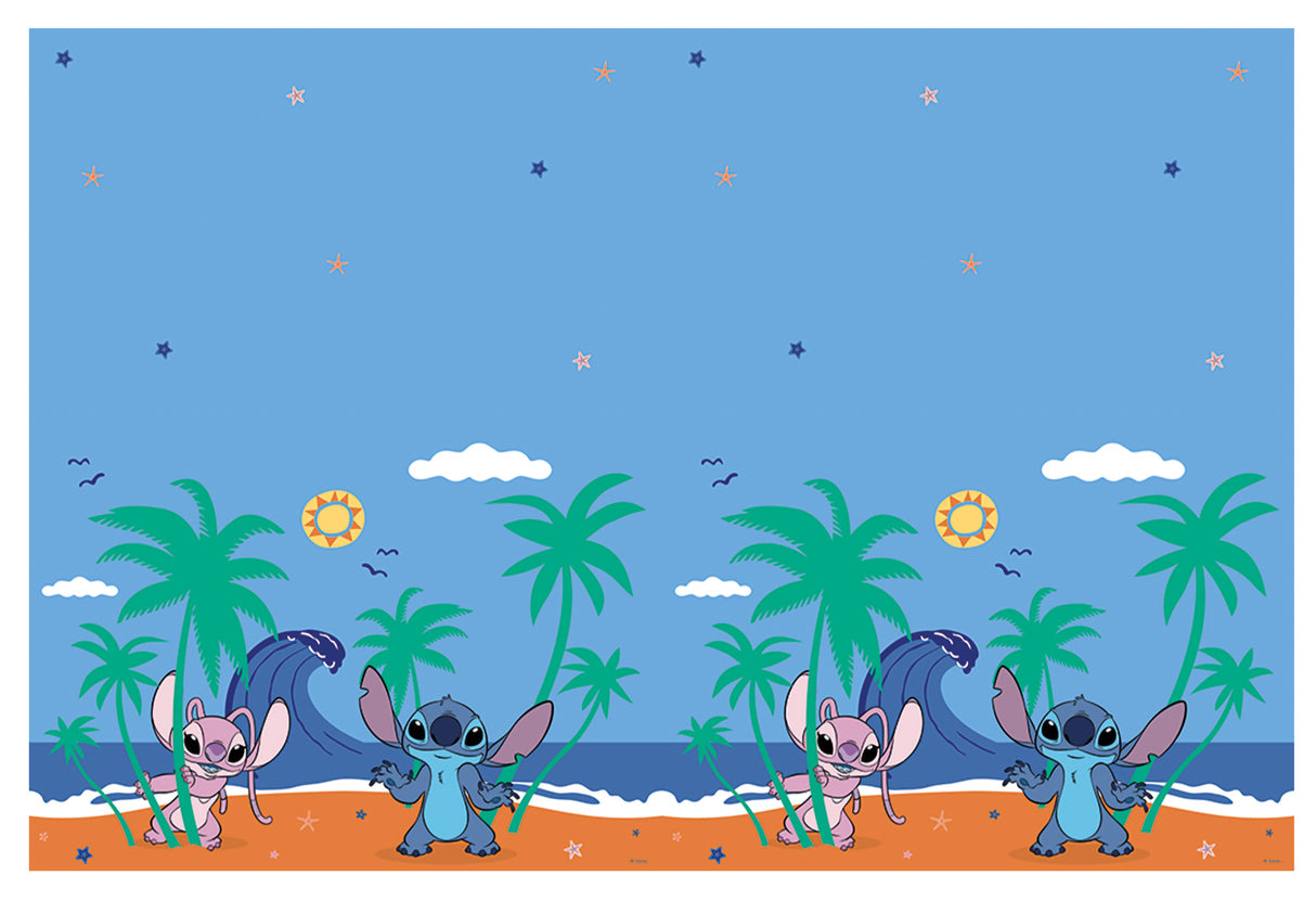 Lilo & Stitch muovinen pöytäliina 120 x 180 cm