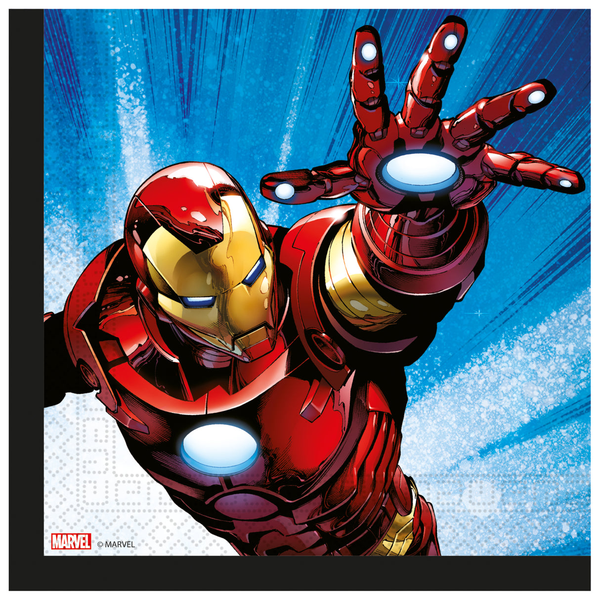 Avengers lautasliina 33 x 33 cm, 20 kpl/pkt