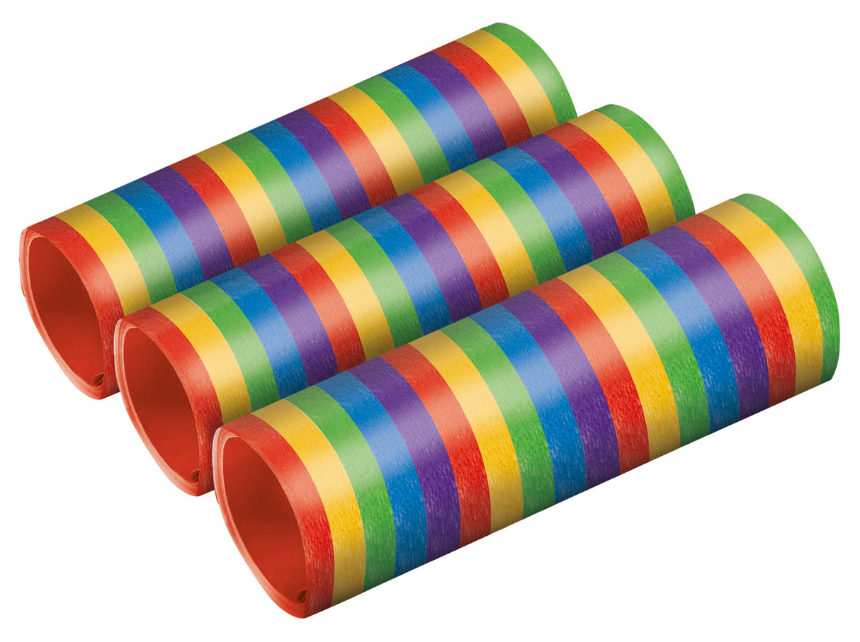 Serpentiini metallihohto sateenkaaren värit 3 rll/pkt