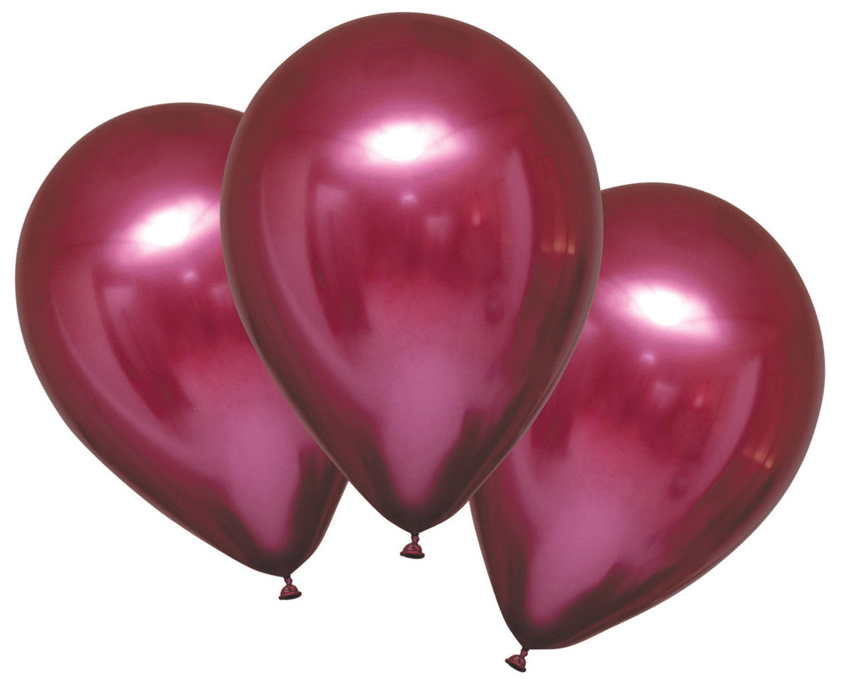 Ilmapallo 28 cm kromipinkki Satin Luxe ilmapallo 6 kpl/pss