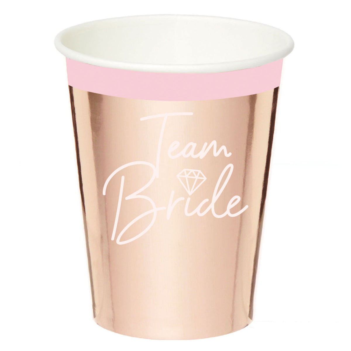 Team Bride pahvimuki 250 ml 8 kpl/pkt