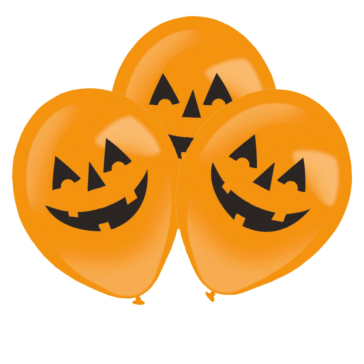 LED-ilmapallo 27 cm kurpitsa 4 kpl/pss