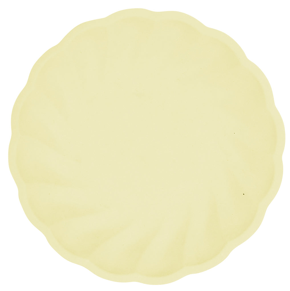Vert Decor pyöreä lautanen 19 cm keltainen 6 kpl/pkt