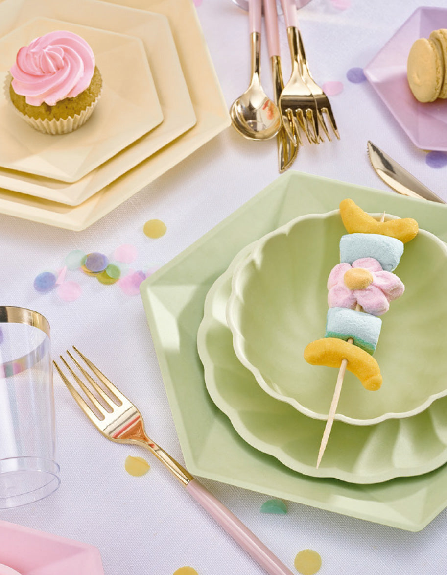 Vert Decor pyöreä kulho 15 cm vaaleanvihreä 6 kpl/pkt