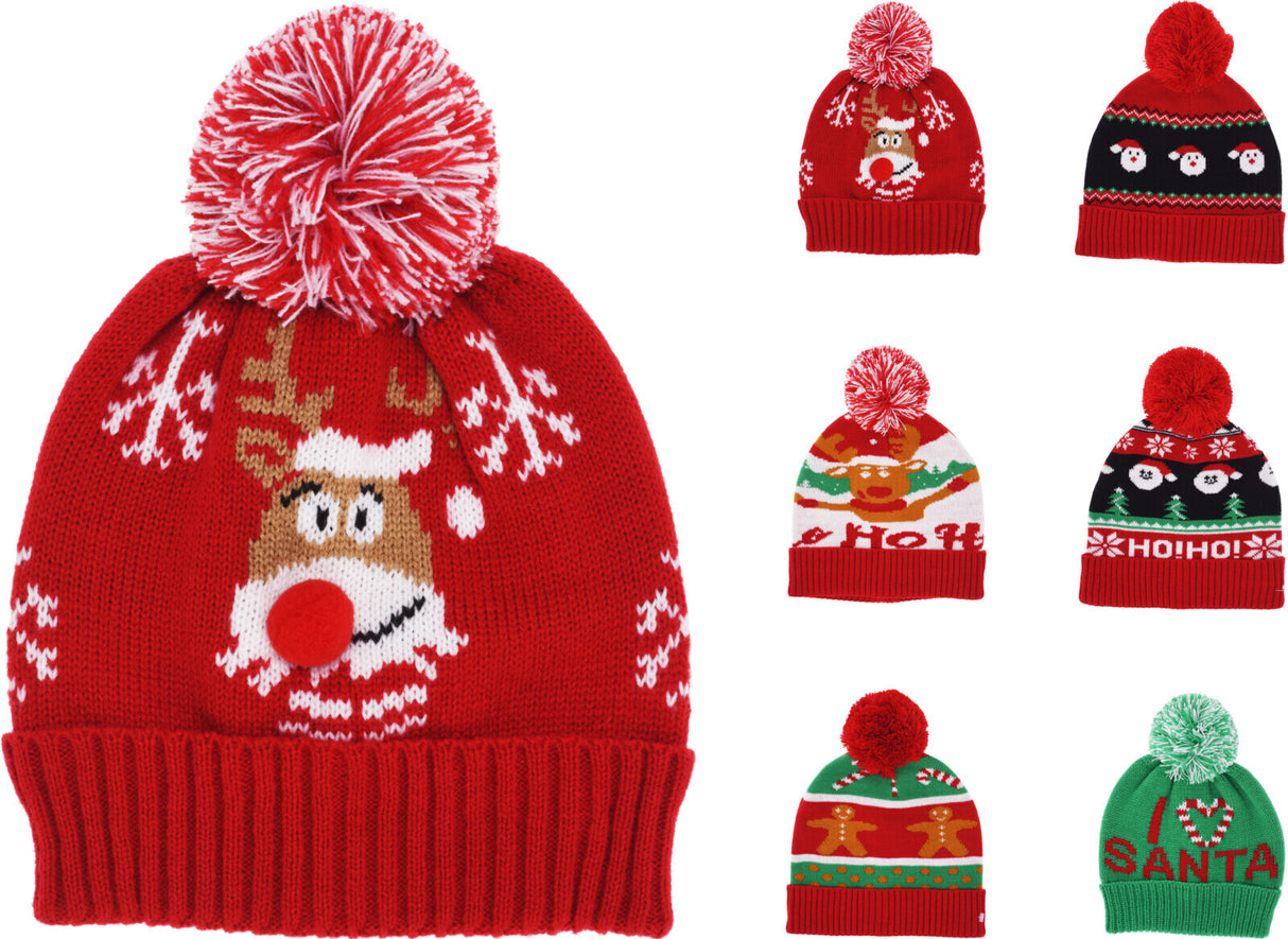 Pipo jouluisella kuvalla lajitelmatuote, 6 erilaista