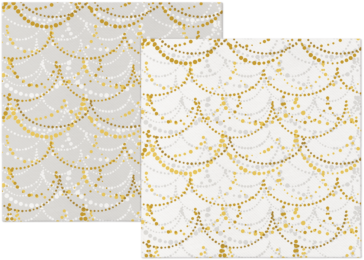 Illallislautasliina 40 x 40 cm airlaid juhlaköynnös 12 kpl/pkt