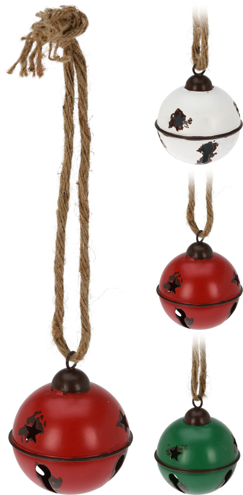 Kulkunen juuttinarussa 6 x 8 cm 1 kpl 3 eri värivaihtoehtoa