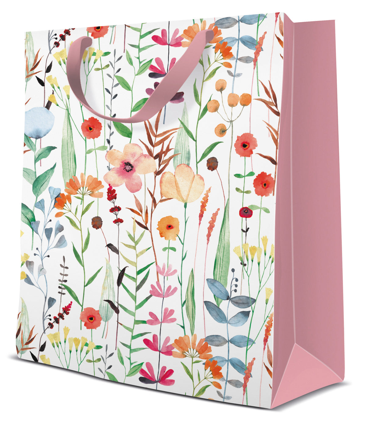 Lahjakassi vesivärikukat M 20 x 25 x 10 cm 1 kpl/pkt