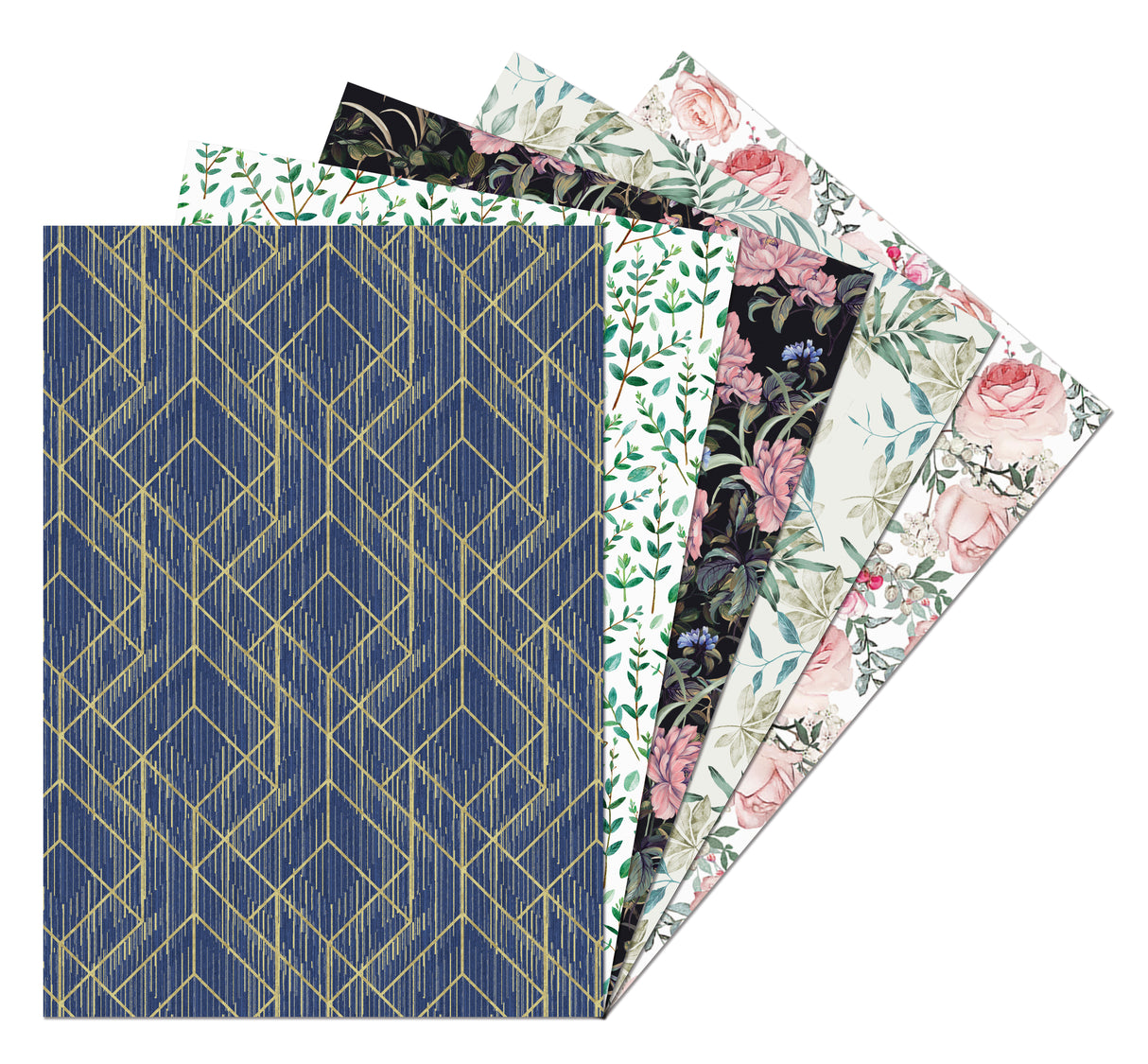 Lahjapaperi 70 x 200 cm 1 rll (5 erilaista vaihtoehtoa)