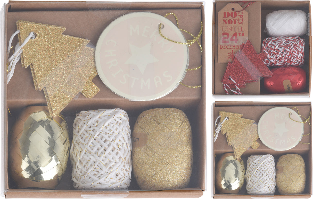 Paketointi- ja koristelusetti