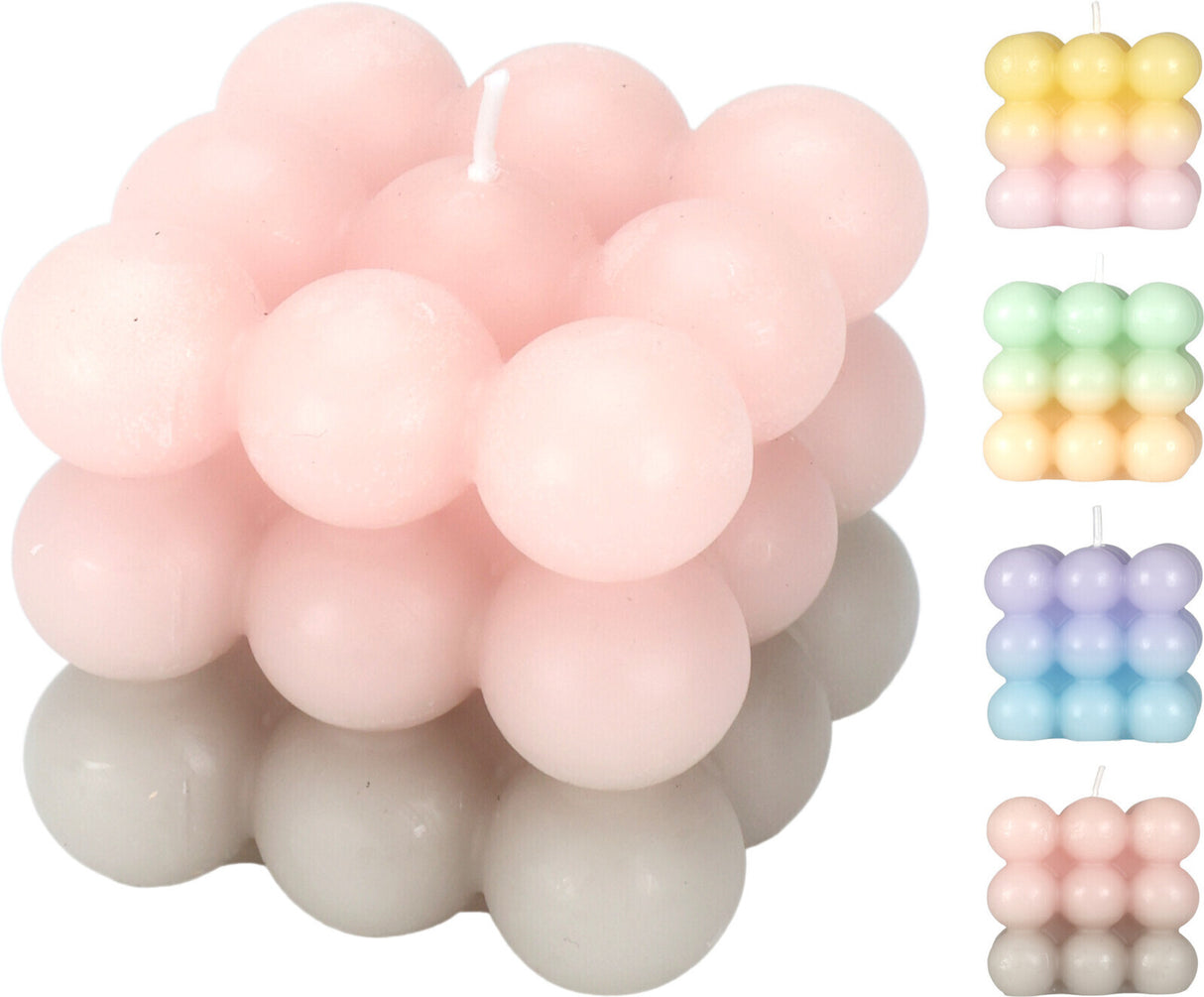 Kuplakynttilä lajitelmatuote, 4 eri väriä