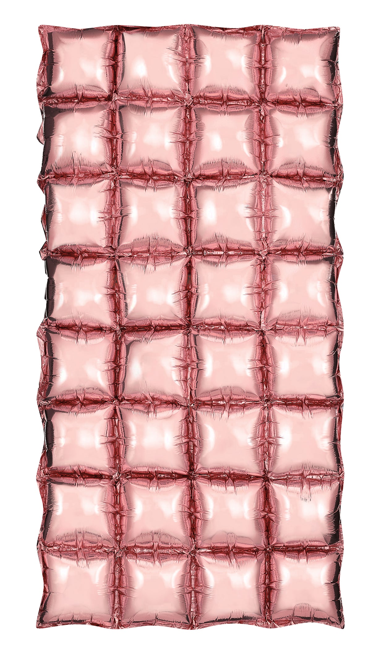 Foil balloon curtain rosegold 55 x 110 cm