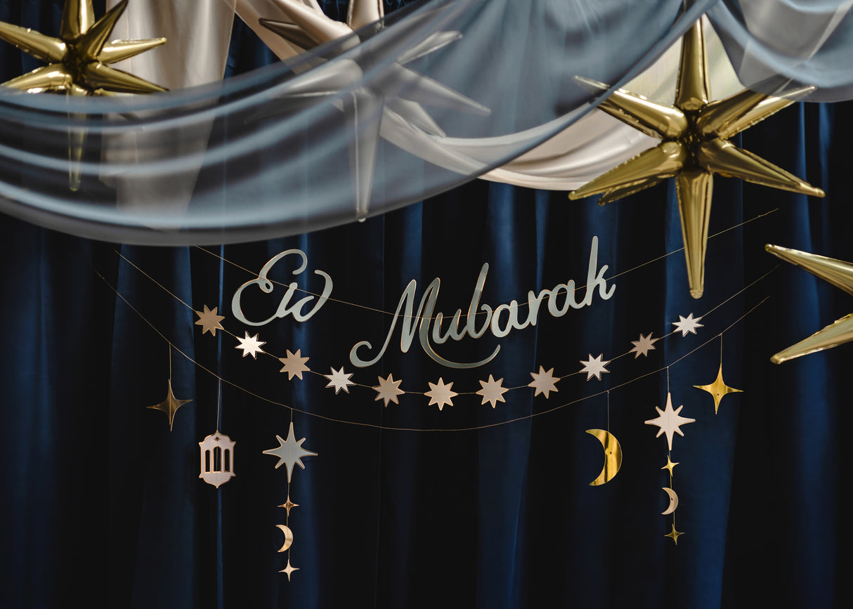 Eid Mubarak koristenauhat, pituus 2 m