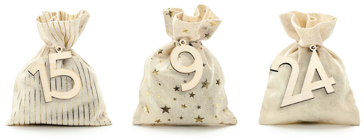 Joulukalenteri pussukat