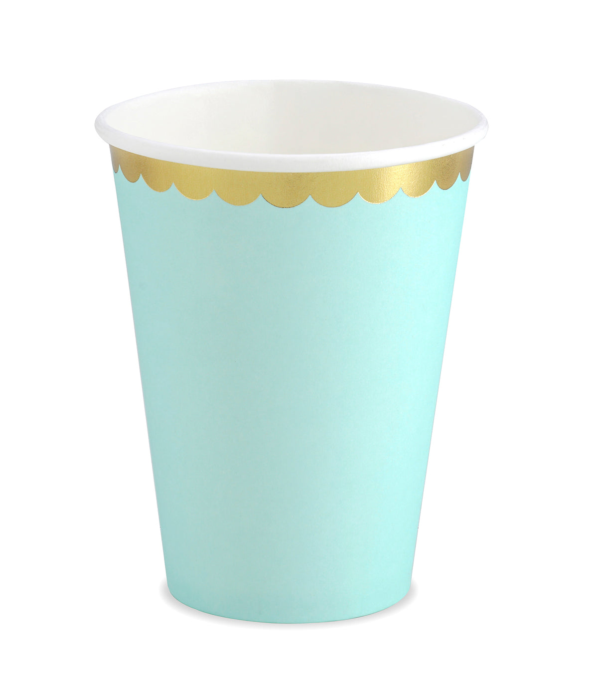 Pastelli pahvimuki mintunvihreä 6 kpl/pkt