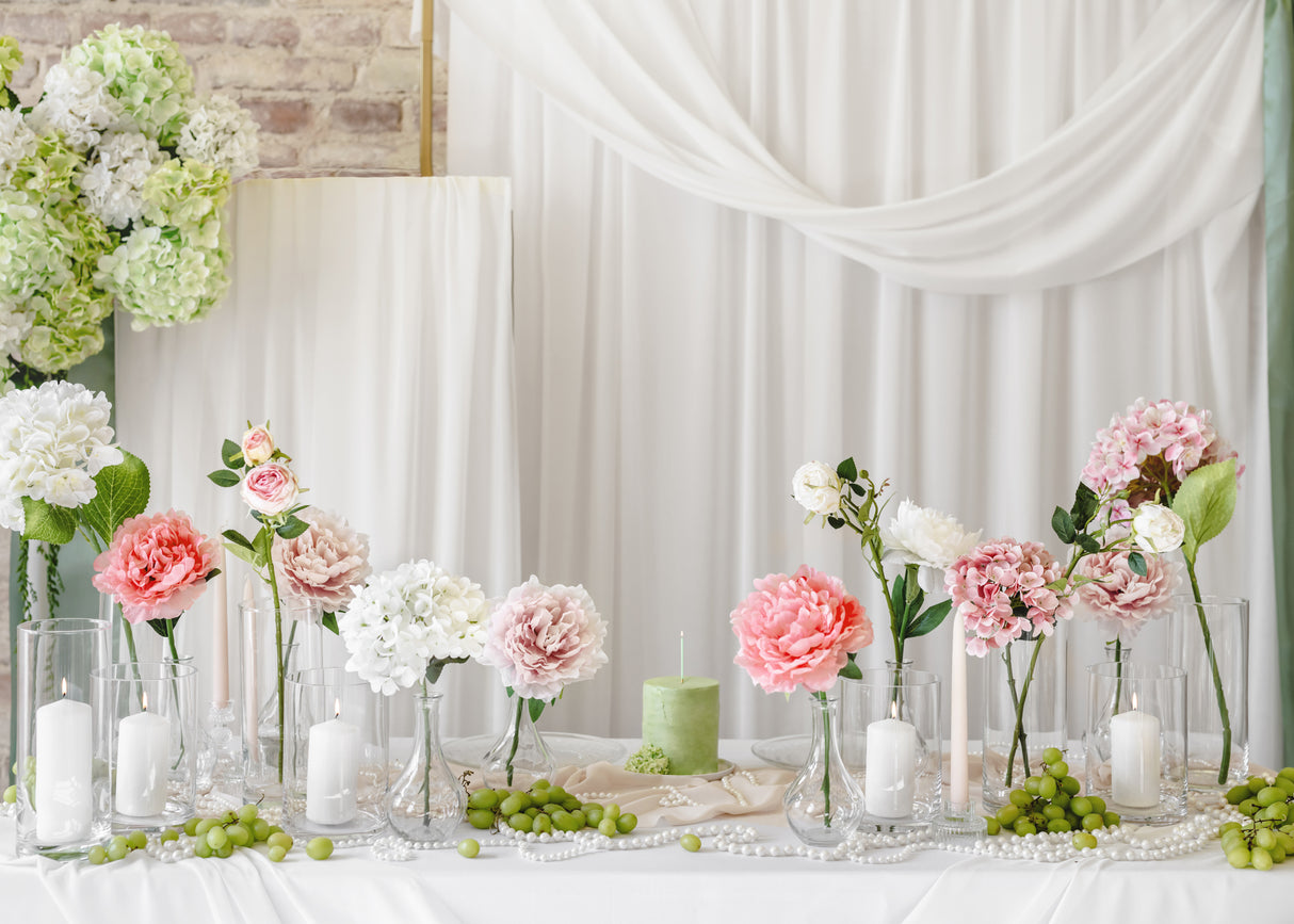 Pioni 35 cm, vaaleanpunainen