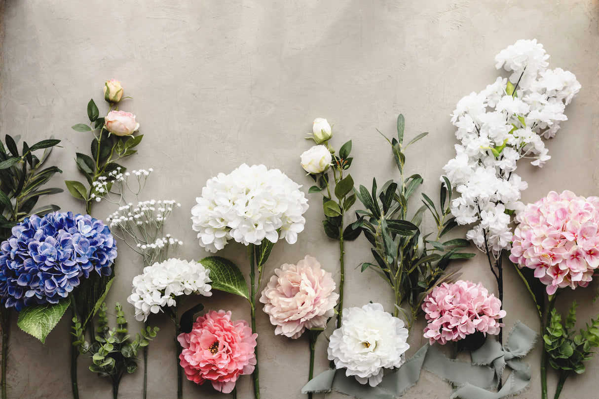 Hortensia 35 cm, valkoinen