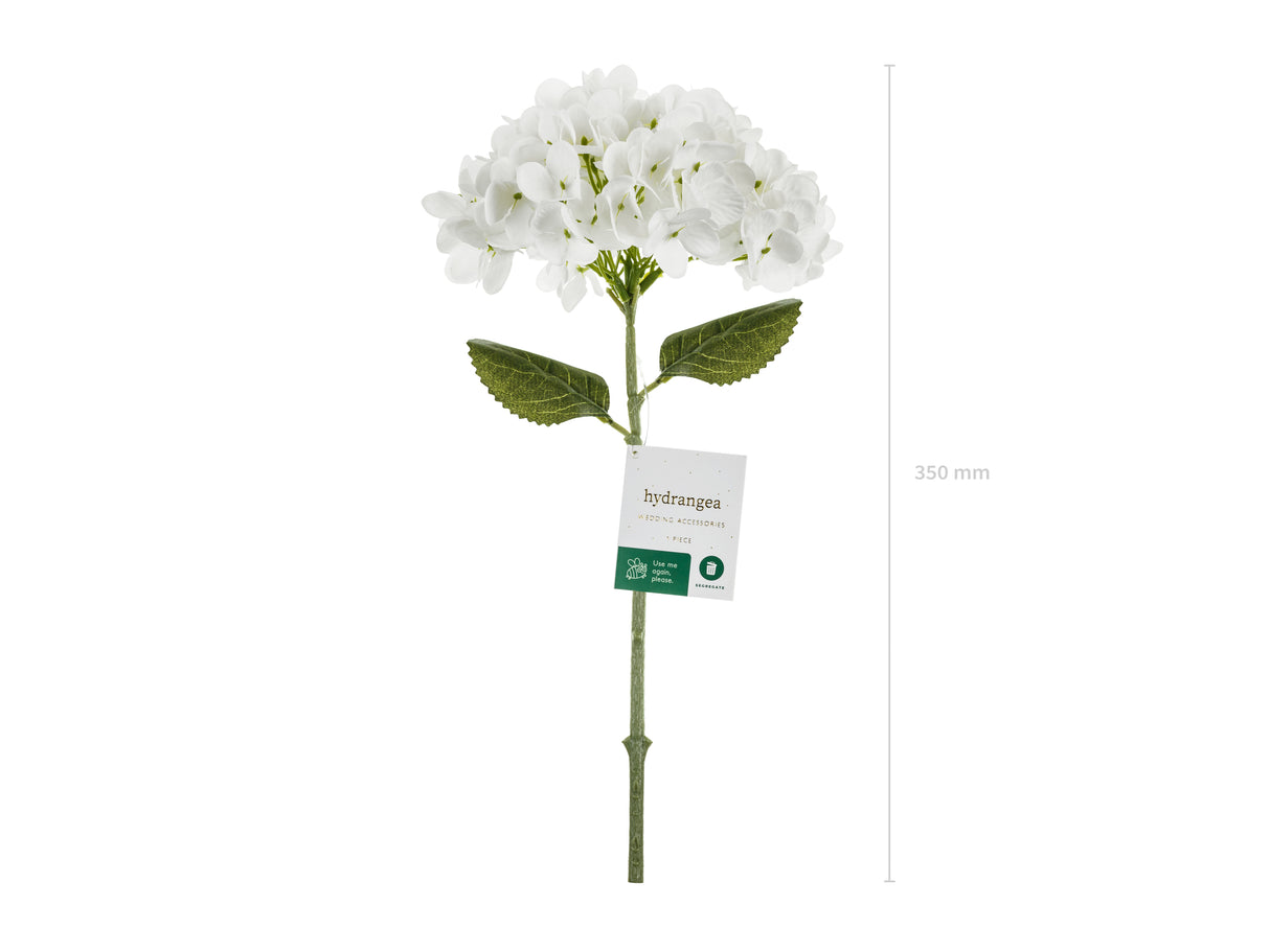 Hortensia 35 cm, valkoinen