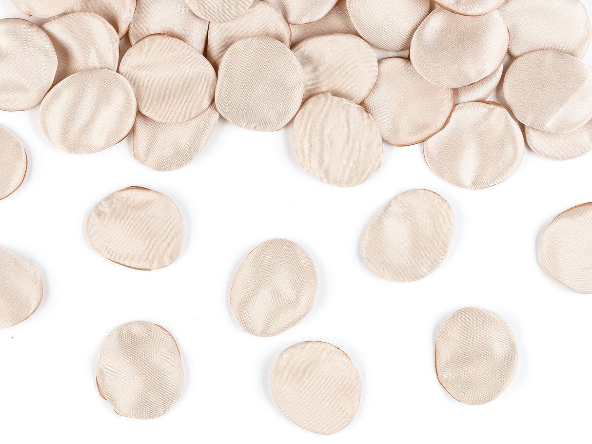 Ruusun terälehdet, beige 100 kpl/pss