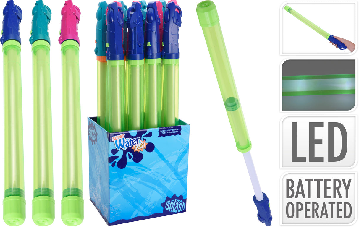 Vesitykki led-valolla 63 cm 1 kpl/pkt, lajitelmatuote 3 eri värivaihtoehtoa