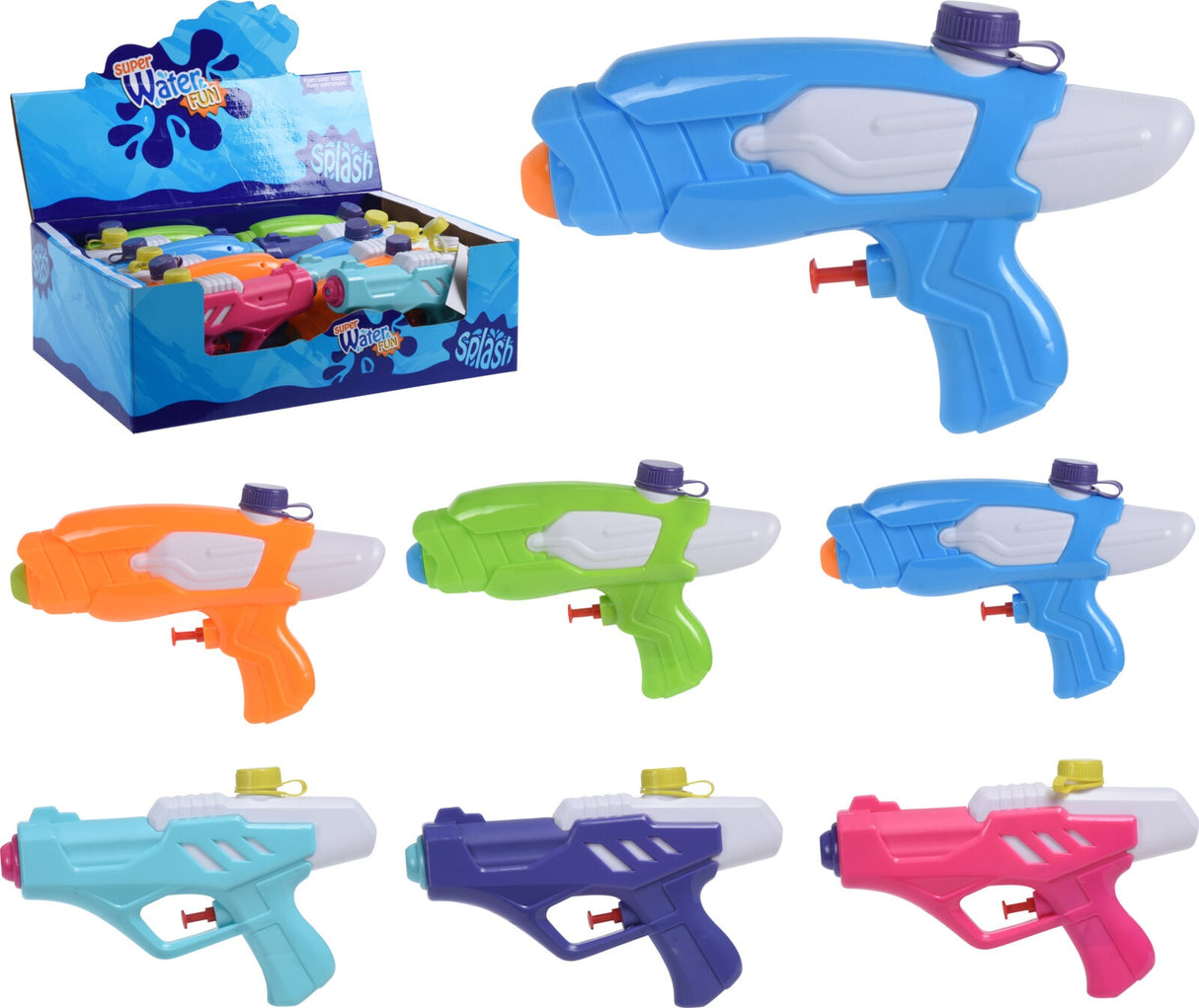 Vesipyssy 20 cm 1 kpl (6 eri värivaihtoehtoa)