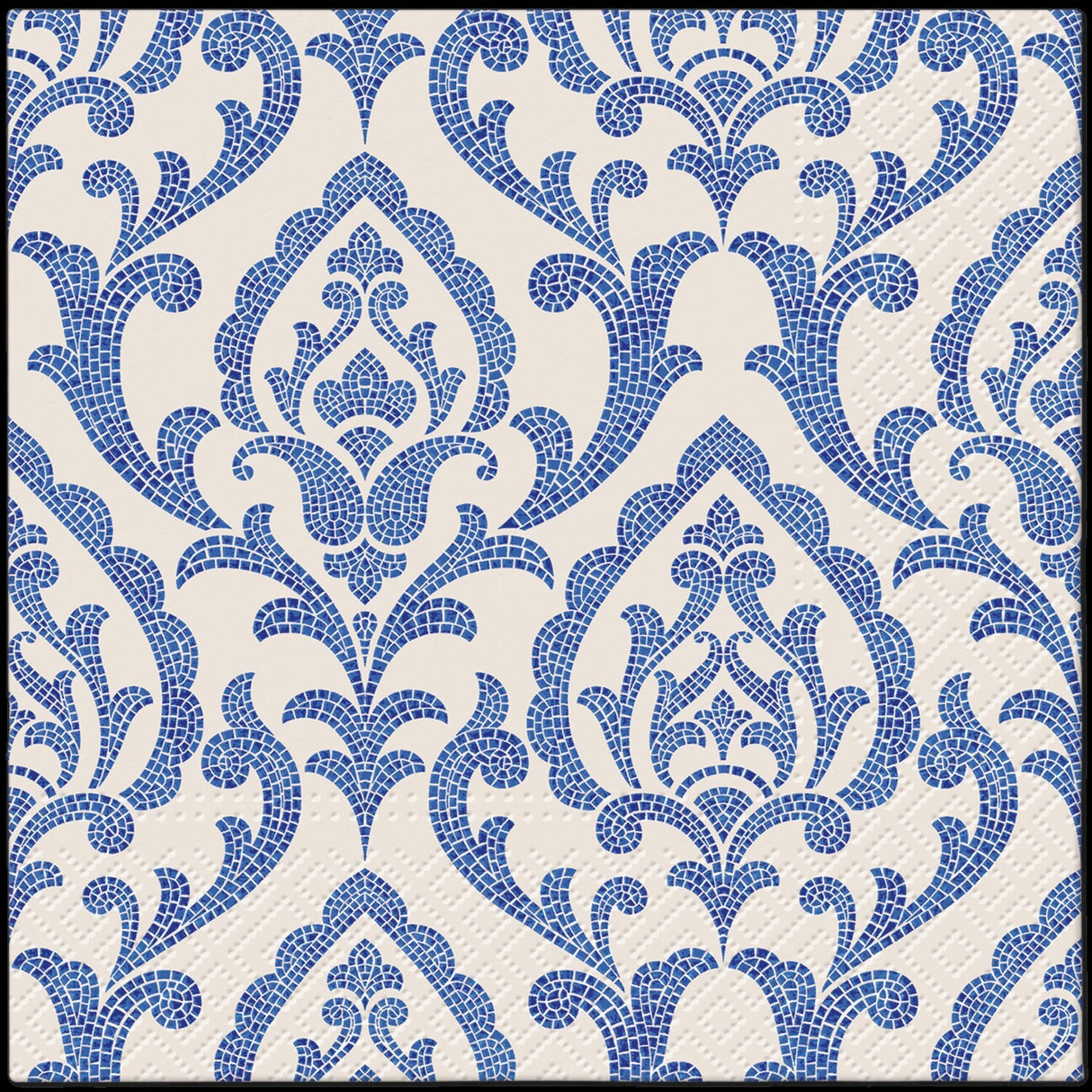 Portugalilaiset laatat suuri lautasliina 33 x 33 cm 20 kpl/pkt