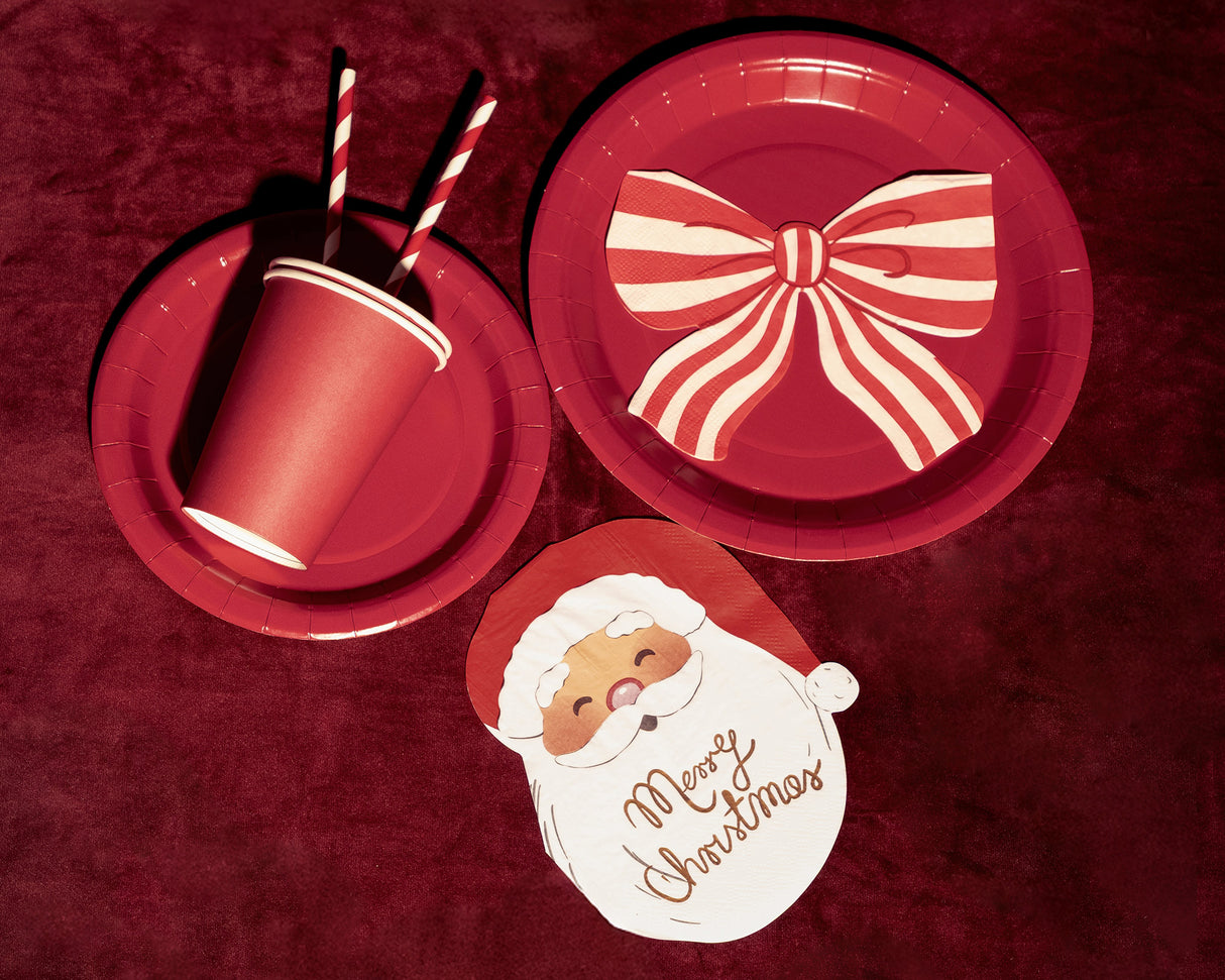 Joulupukki muotolautasliina 13,5 x 16 cm 12 kpl/pkt
