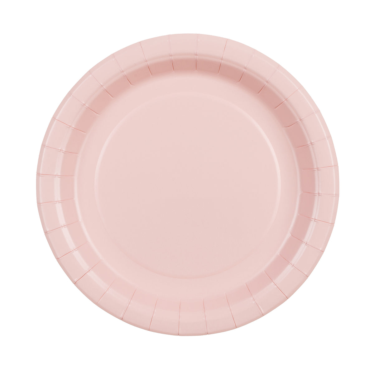 Pieni pahvilautanen vaaleanpunainen, 18 cm 6 kpl/pkt