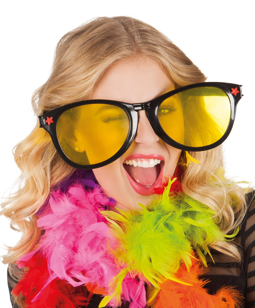 Jumbo hupilasit 1 kpl, lajitelmatuote 4 eri väriä