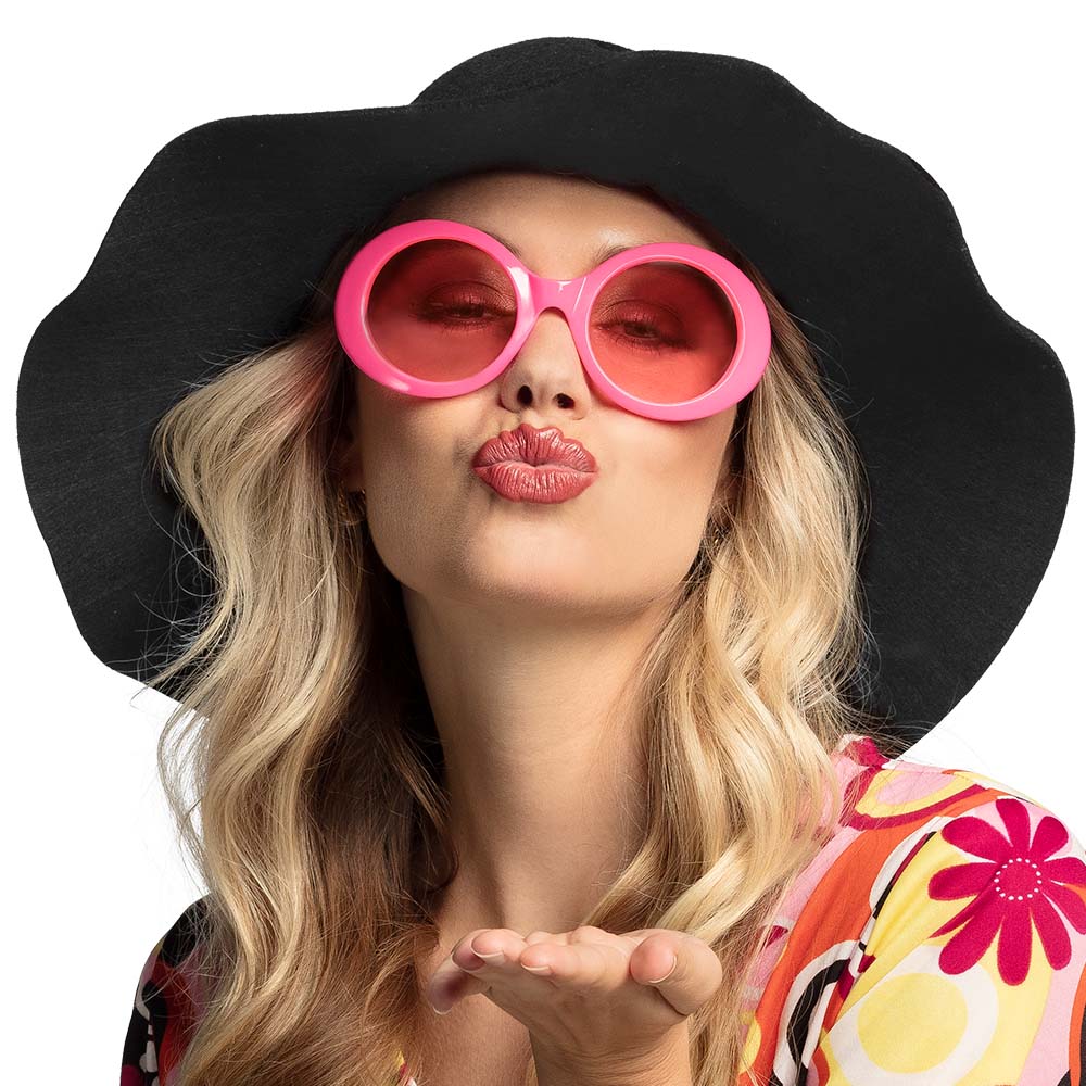 Hupilasit Jackie neon pinkki