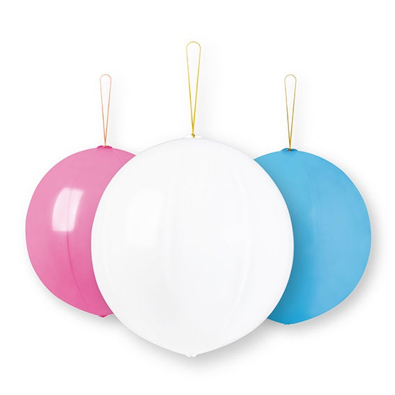 Pomputusilmapallo pastellivärit 3 kpl/pss