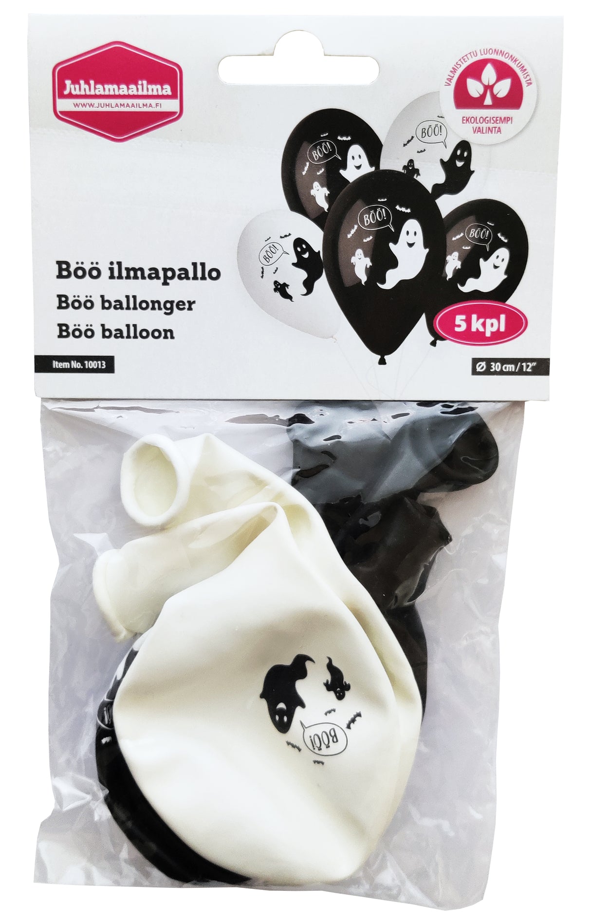 Ilmapallo Böö 30 cm 5 kpl/pss
