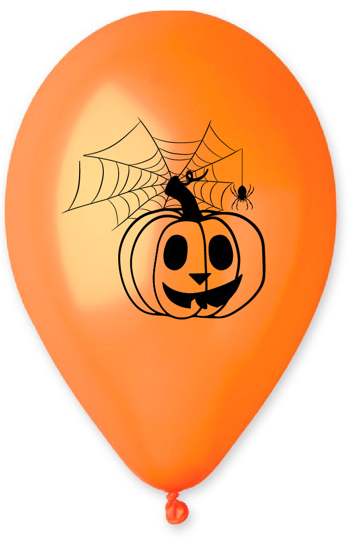 Ilmapallo Halloween kurpitsa 30 cm 5 kpl/pss